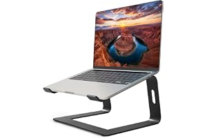Orionstar laptopstativ, bärbar laptophöjare i aluminium kompatibelt med Apple Mac MacBook Air Pro 10 till 15,6 tums bärbar da
