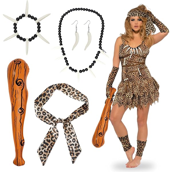 Fierce Cavewoman Costume for Women | Historical Costumes