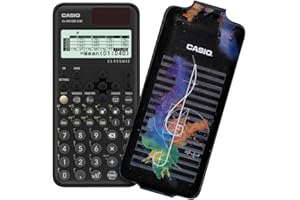 Casio FX-991DE CW ClassWiz calcolatrice scientifica tecnica con Art-case "music", menù tedesco (edizione limitata)