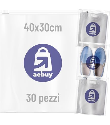 Sacchetti quadrati armadio con cerniera vinile resistenti