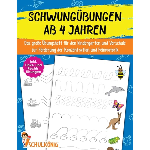 Holdes Nachfahrbuch Kinder - Schreibübungen Vorschule Mit Abwischbaren Markern