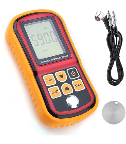 KERN Ultraschall Dickenmessgerät TB-US - Präzises Messgerät Für Materialien 1,5-200mm