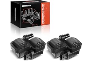 FRANKBERG Lot de 2 bobines d'allumage compatible avec W169 W245 W202,S202 CL203 CLK C208 C209 A208 A209 C219 W210,S210 W463 W163 W164 W251, V251 W220. C215 R129 R230 R170 R171 SLR Viano/Vito 1997-2020.