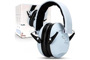 Schallwerk ® Kapselgehörschutz Kiddies (Morning Blue) | Gehörschutz Kinder - Hochwertige Lärmschutz Kopfhörer mini - Ohrenschützer ideal für Alltag & Events