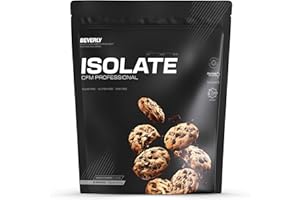 BEVERLY NUTRITION Beverly Isolate CFM - Aislado de Proteína de Suero Lacprodan - 1 Kg - 30 g de proteína por porción - 29 servicios - Tonifica y aumenta la masa muscular - Sabor (1 KG, CHOCOLATE COOKIE)