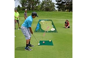 Caluself Tapis de jeu de golf, tapis d'entraînement de golf
