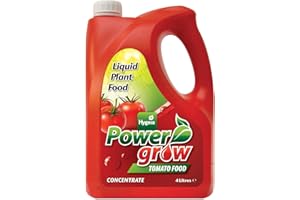 PowerGrow G60083 Liquid Tomato Plant Food Nutrient Packed Fertiliser for Healthy Tomato Plants, Red