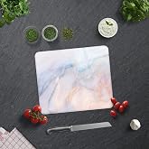DECORITA Supreme Mermer G&ouml;r&uuml;n&uuml;ml&uuml; | Cam Kesme Tahtası (29cm x 34cm)