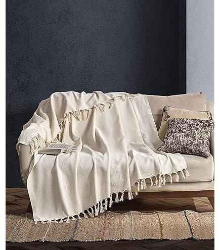 Copriletto 220x240cm Effetto Waffle - 100% Cotone Oeko-Tex, Colore Seppia - Foto 2