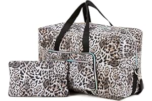 Arxus Bolso Grande de Viaje Plegable en la Bolsa de Viaje con Equipaje y Correa para el Hombro