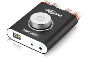 Nobsound NS-20G Mini Digital Power Amplifier Bluetooth Hifi Stereo Amp 100W+100W with power supply (Black)