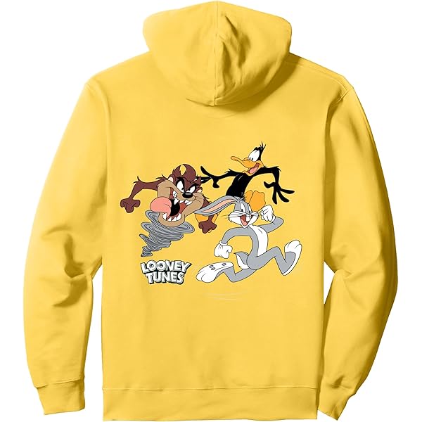 Looney Tunes Hoodie Enfant 6 à 14 Ans Capuchon Cartoon Anime Capuche