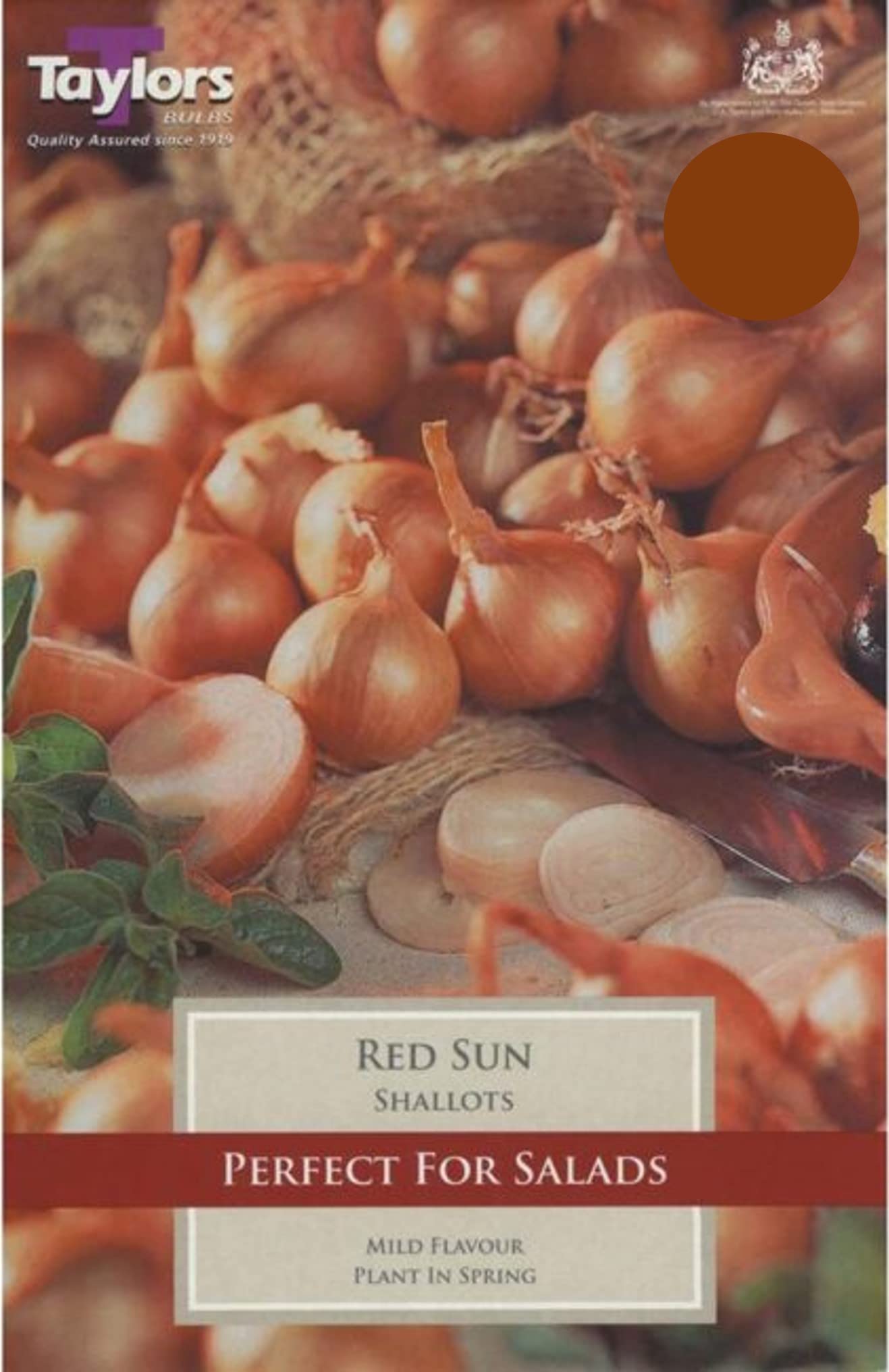 Taylors Bulbs 20 Red Sun Shallots