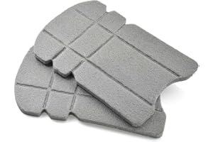 HAPPY FROG 2011 2x Knee Inserts Foam Pads Protectors Grey Kneepad Large Small