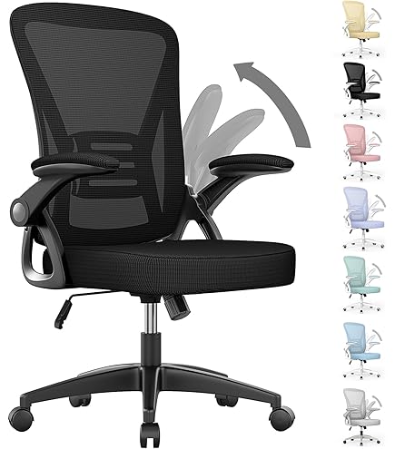 Topstar PRONETSYT20 Bürodrehstuhl Nito – Schwarz, Ergonomischer Bürostuhl Für Den Arbeitsplatz