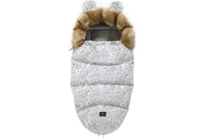 Gorger Pram Footmuffs Universal Winter Warm Waterproof Windproof Outdoor Baby Bunting Bags Suitable for Pushchairs, Strollers, Prams, Buggy, Car Seat, Baby Bed