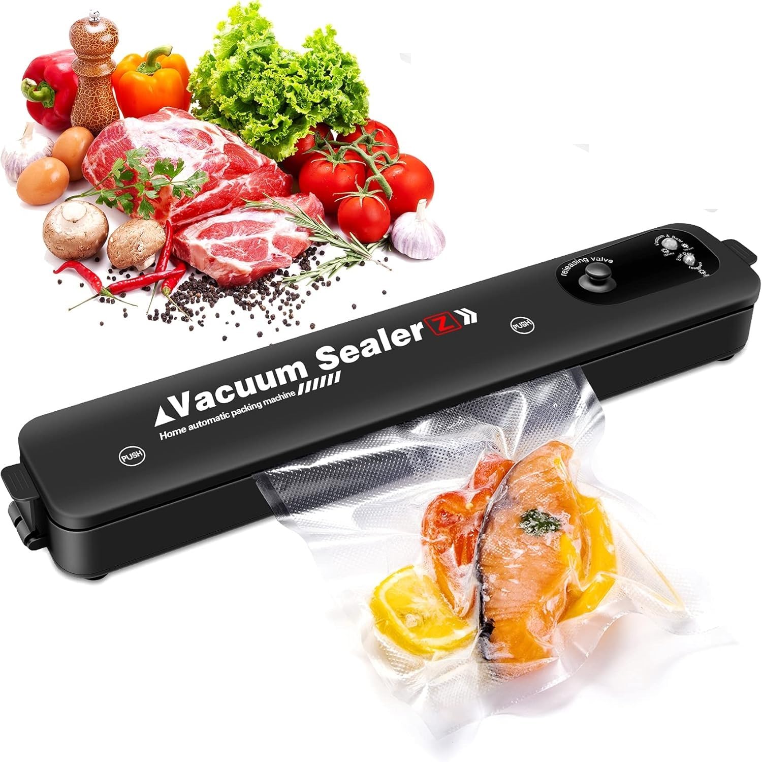 ROMINO Portable Vacuum Sealer Machine: Compact & Efficient Food Storage Solution