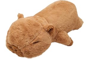 Firecos Capybara Peluche Morbido Cuscino di Peluche Capibara Giocattolo per Bambini Adulti Kawaii Regalo per Ragazze (35cm)