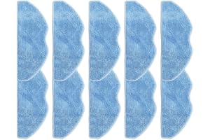 FEEGOW Paños de limpieza de repuesto para Tefal para X-Plorer Serie 75 S+ (10 unidades)