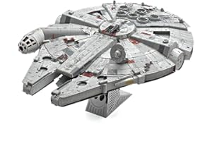 Metal Earth Serie Premium Star Wars Millennium Falcon Color 3D Metal Model Kit Fascinations