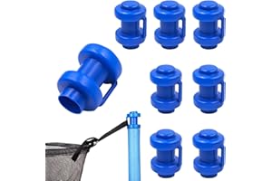 stillwen Embouts De Trampoline,Lot De 8 Trampoline Embout De Poteau Capuchon,Poteau De Trampoline à Visser Capuchon,pour Poteaux De Trampoline Diamètre 30 mm