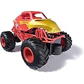 Monster Jam, Marvel Iron Man RC, Iron Man tasarımlı uzaktan kumandalı kamyonet, i&ccedil; ve dış mekanlar i&ccedil;in,1:24 &ouml;l&ccedil;ek, 3 yaşında