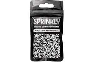 SPRINKLY - Matt 100's & 1000's - Black & White - 30g