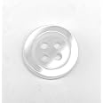 25 bottoni rotondi in resina blu da 15 mm, con 2 fori per cucire, per realizzare biglietti, scrapbooking e altri lavori artigianali