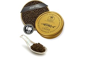 ‎SEPEHR DAD CAVIAR Sepehr Dad Asetra (Osietra) Kaviar Premium | Hohe Qualität | Zucht EU | 50g