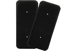 LIPJISL 2 Stück Schaumfilter für Hoover Candy 40006731 Trockner Wärmepumpentrockner Ersatz Filter 275 x 125 x 10 mm Schwammfilter Zubehör