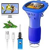 SGAINUL Kids Digital Microscope with 2.0'' IPS Screen, Rechargeable 1000x Electronic Microscope with 8 LED Lights - Gift for