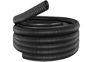 SPARES2GO Universal Hose Pipe for Charnwood Flexible Wood Dust & Chip Extractor Fox Sip (32mm, 5M)