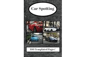 Car Spotting Checklist Notebook
