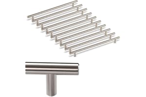 SOTECH 10 x Poignée de meuble G17 tube en acier inoxydable Ø 12 mm/BA 320 mm Poignées en forme de barre