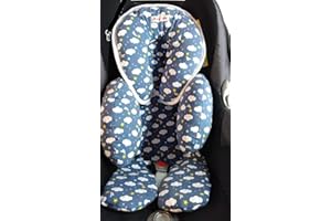 moon-bebe Reductor Antialérgico Universal MaxiCosi, Silla de Coche y de Paseo (Azul)