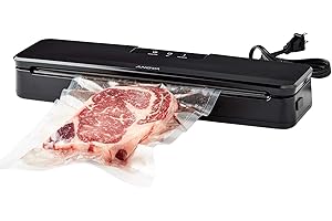 ‎ANOVA Anova Präzisions-Vakuumversiegelungsgerät ANVS01-EU00, Precision Vacuum Sealer, Vokuumiergerät, inklusive Typ-C-Stecker für EU-Nutzung, 10 Stück pro Packung, Schwarz