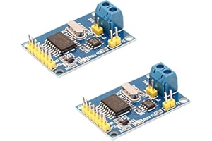 A-DIGISHUO DIGISHUO 2Pcs MCP2515 CAN bus module TJA1050 Receiver SPI Protocol 51 Microcontroller Program Routines