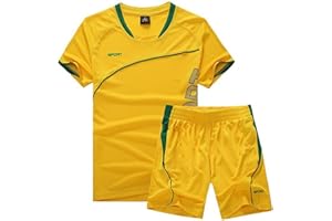 Cozozn Koszulka piłkarska, zestaw sportowy z szortami i koszulkami, dla chłopców, strój treningowy, koszulka piłkarska dla dzieci