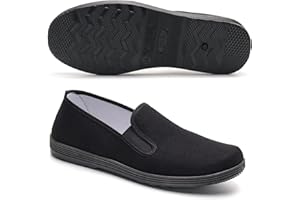 WZNKXFC Zapatos de Tela para Artes Marciales Calzado Tradicional Chino de Tai chi y Kung fu Zapatos de Lona para Hombres y Mujeres.