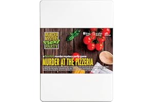 MURDER MYSTERY FLEXI PARTY Murder at the Pizzeria 6-14 Player Murder Mystery Flexi-Party Dinner Party Game
