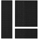 Siliconly 3&rsquo;l&uuml;%100 Silikon Bar Matı Seti | 60x15 + 45x30 + 30x15 cm Kaydırmaz Mat