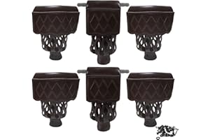 YDDS Pool Table Pockets Heavy Duty Leather Billiard Pockets Set, 6 Pack, All Accessories Included