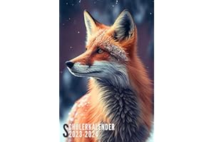 Schülerkalender 2023 2024: Fuchs - Schulplaner Für Grundschule, Mädchen, Jungen, Teenager | Raum Für Fach, Aufgaben, Notizen | August 2023 Bis Juli 2024