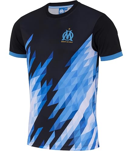 Olympique De Marseille Short Molleton OM – Collection Officielle, Coton, Tailles S à XXL