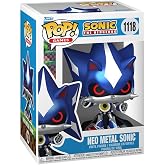 Funko Pop! Games: Sonic - Neo Metal Sonic - Metalik - Sonic The Hedgehog - Koleksiyon Vinil Fig&uuml;r - Hediye Fikri - Resmi &Uuml;r&uuml;n
