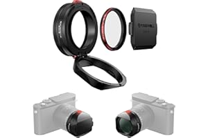 Freewell Prawdziwa osłona obiektywu do Leica Q3 43 – filtr CPL/mgły, obsługa filtra bezdotykowego i składana konstrukcja