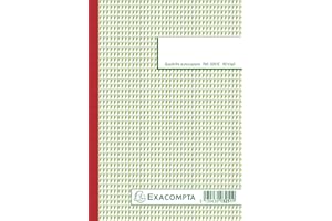 Exacompta - Réf. 3251E - Paquet de 10 manifolds quadrillés 5x5 - 50 feuillets numérotés et autocopiants - triplicatas (1 original + 2 copies) - format 210x148 mm - certifié FSC - fabriqué en France