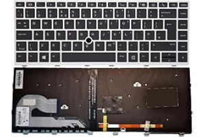 INFOELETTRONICA LO STORE DELLA CONVENIENZA E QUALITA' Tastiera Italiana RETROILLUMINATA per HP EliteBook 745 G5 745 G6 840 G5 840 G6 846 G5 con Track Point