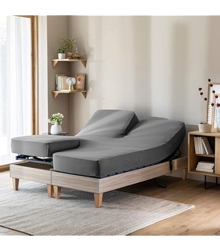 Twillie Mattress Protector (1 Piece) for Double Bed, 2 x 80 x 200 cm