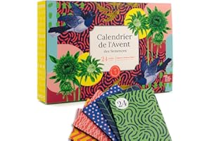 MAGIC GARDEN SEEDS Calendrier de l'Avent des semences - graines de légumes, d'herbes aromatiques & de fleurs - 24 sachets de graines pour le jardin, le potager surélevé ou le balcon - le cadeau parfait pour les jardinie